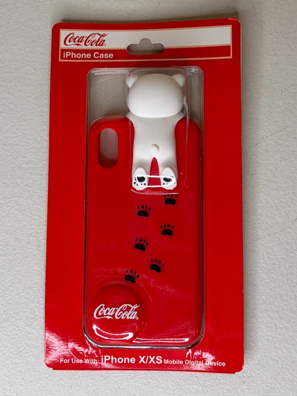 New Coca Cola Polar Bear iPhone X / XS Case
